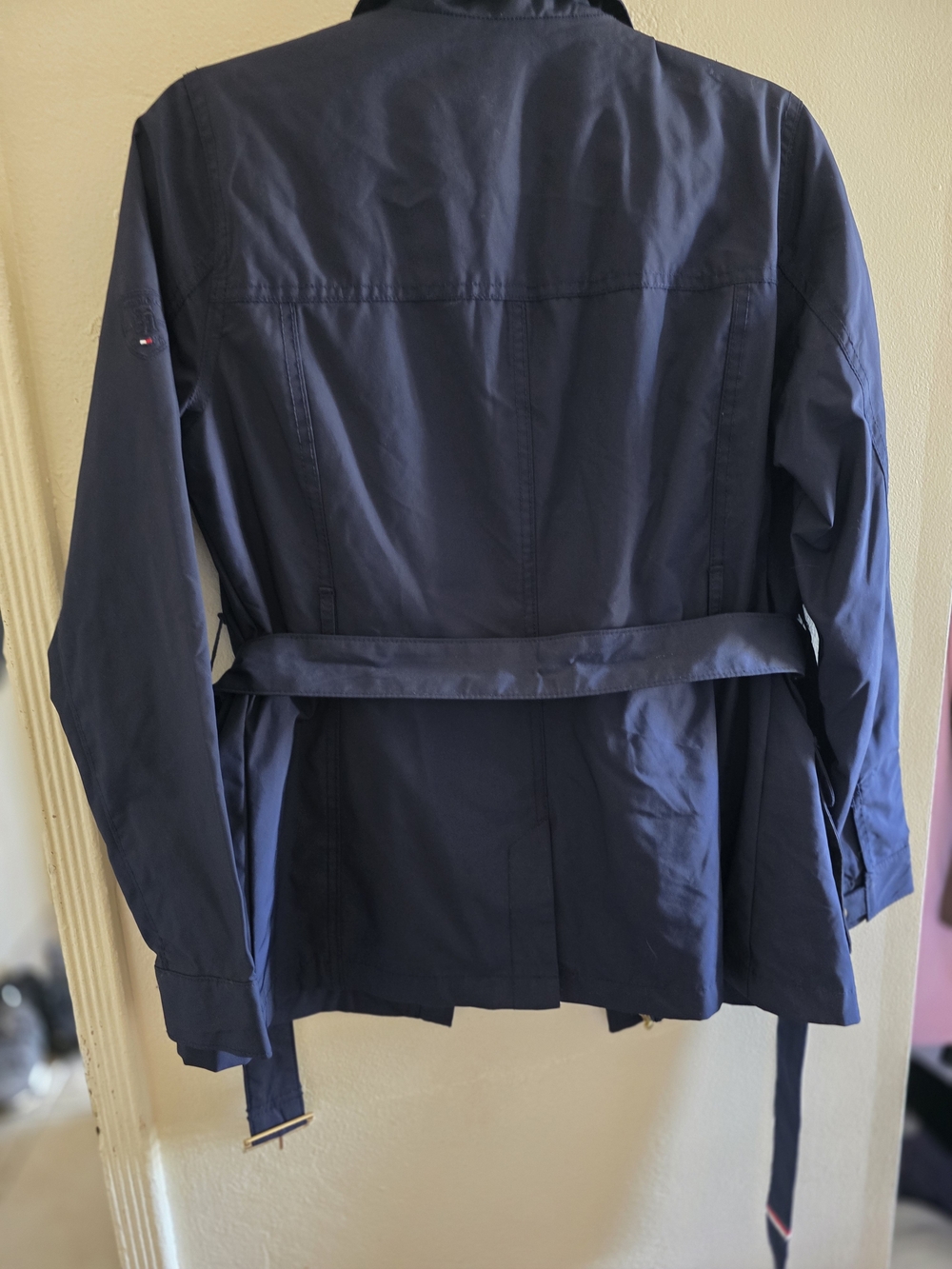 Tommy Hilfiger Navy Trench Jacket